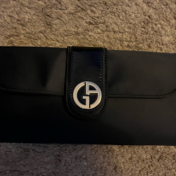 Giorgio Armani Parfums black satin clutch bag
New with tags - Picture 4 of 5